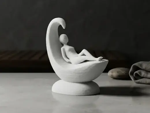 Statua Moderna Relax e Home Decor Zen