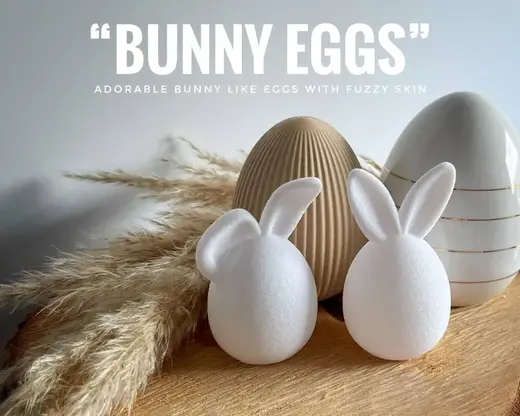 "Bunny Eggs" - Easter Eggs with Bunny Ears