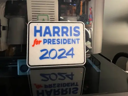 Harris 2024 Fridge Magnet