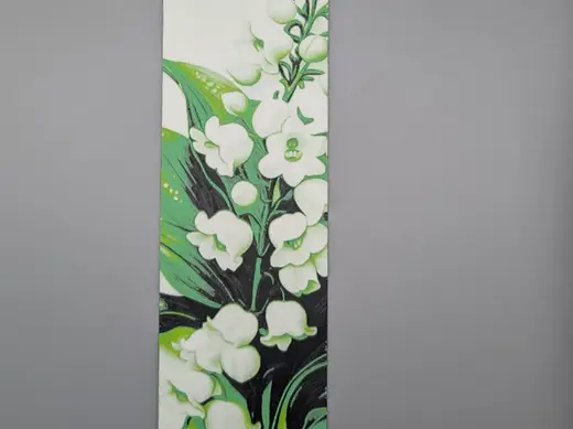 Lily of the Valley (May) Birthflower bookmark