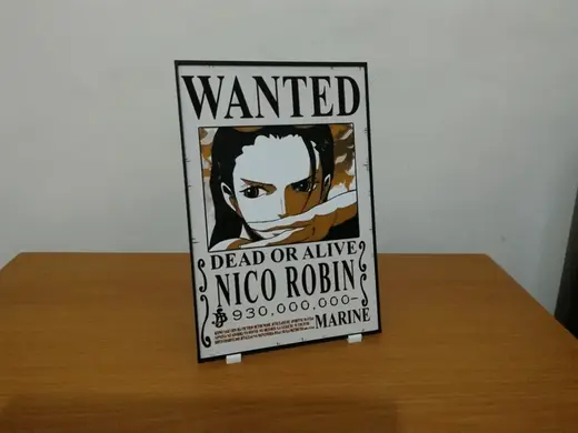 Nico one piece Hueforge (fan art)