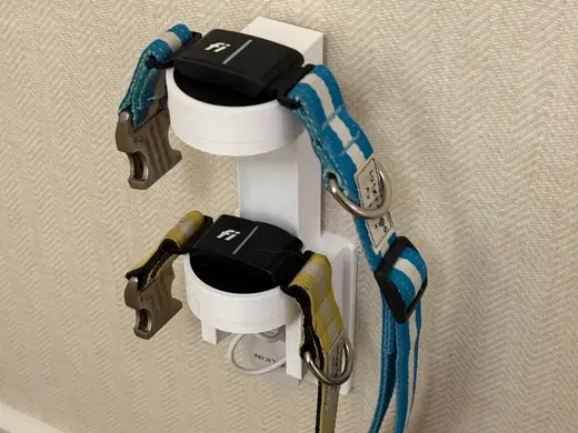 Fi Dog Collar - Dual Charger Mounted on Lutron