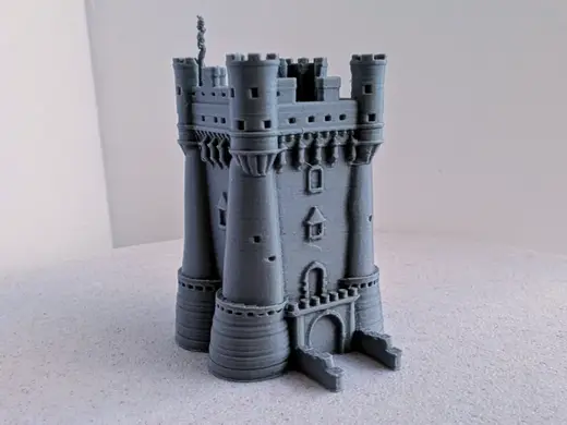 Medieval Keep Tower miniature 054
