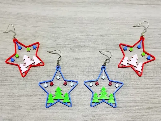 Christmas Forest Glow Earrings
