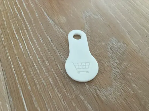 Shopping Card Coin