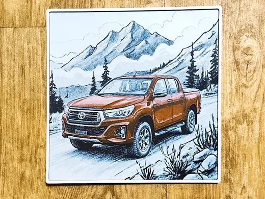 Toyota Hilux - Hueforge