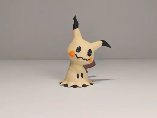 宝可梦 第七世代 #0778 谜拟丘(Mimikyu)多色模型