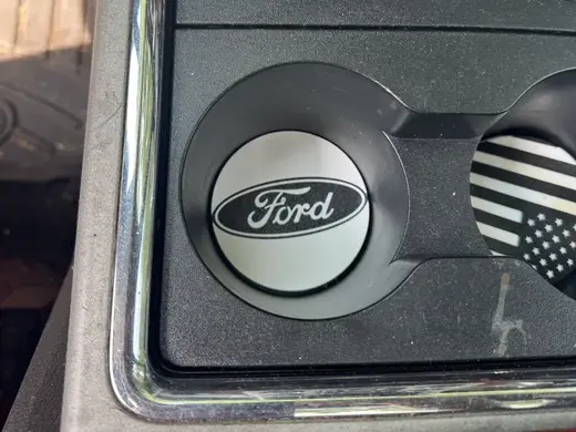 car/truck cup holder inserts, Ford Logo