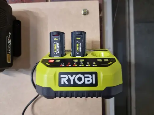 Ryobi Lithium Charger Wall Mount