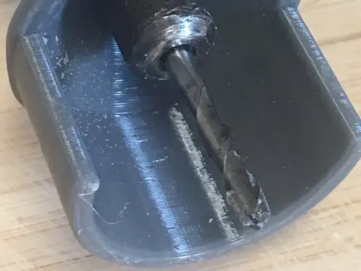 1/8th" Dremel straight edge flush cut guide