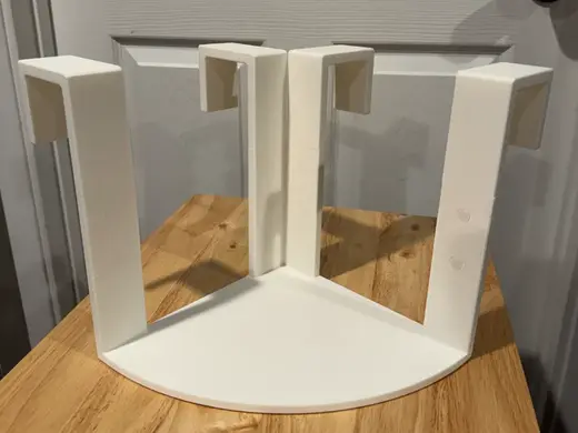 Sturdy Hanging Cubicle Shelf
