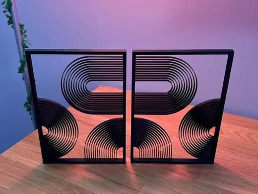 Bauhaus Geometric Wall Art - LRCircles