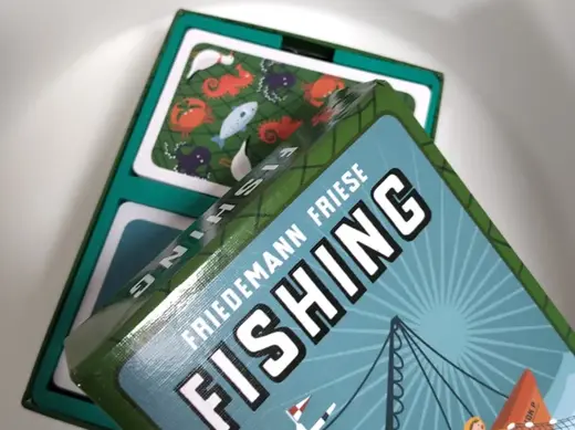 Game insert for Fishing/Fischen/Pescas cartas