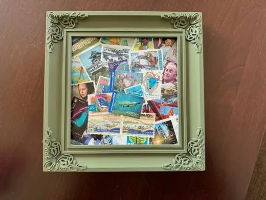 Ornate picture frame 5x5"