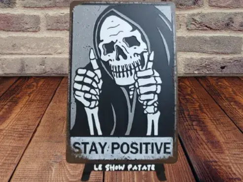 Reste Positif vintage Hueforge