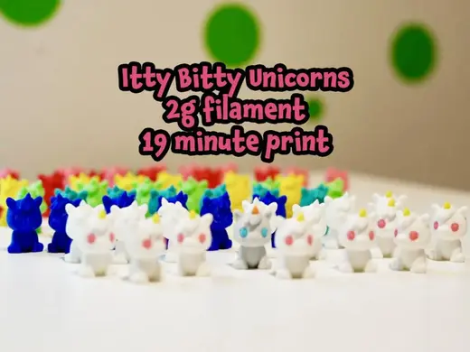 Itty Bitty Unicorns (with or without AMS)