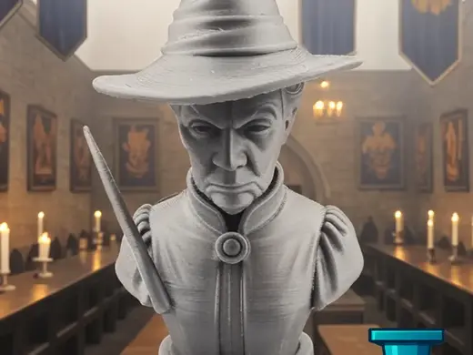 Buste Minerva McGonagall Harry Potter
