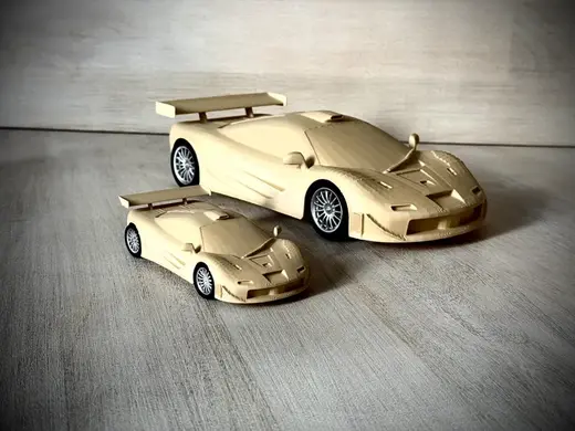 McLaren F1 GTR Car Model! (Large & Small!)