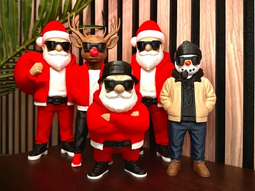 Urban Santa & Friends - Christmas Figurines
