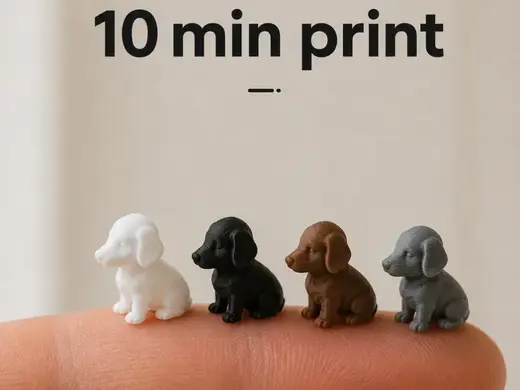 Dachshund Mini Model – Fast Print Ultra Detailed