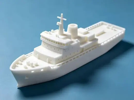 破冰船模型摆件