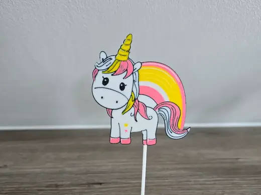 Baby Unicorn Cake topper
