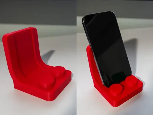 Brick Seat Phone Holder