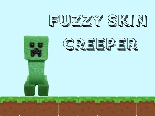 Fuzzy Skin Creeper - Minecraft movie