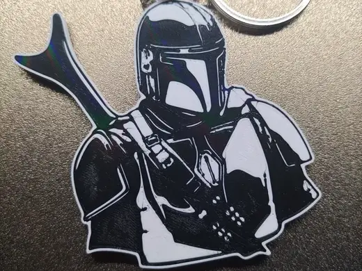 LLAVERO "tTHE MANDALORIAN" - MANDO