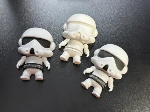 Mini Stormtrooper - Articulated / Flexi