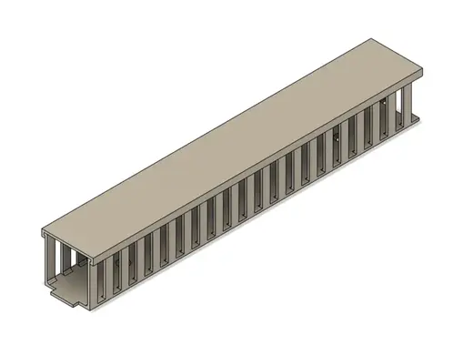40 x 40 x 294 Modular parametric Trunking
