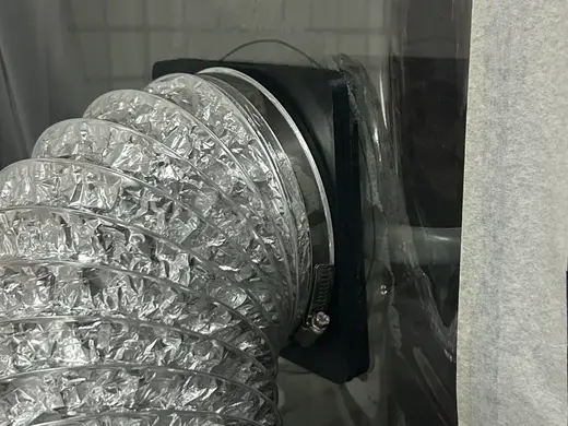 排风——磁吸外排 快速拆装 适合喷涂及3D打印外排 适合推拉窗外排