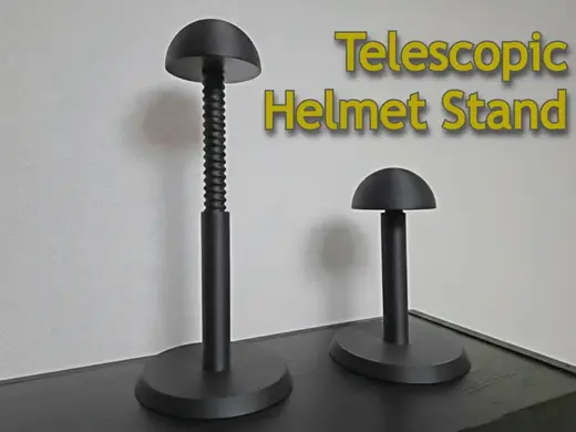 Telescopic Helmet Stand