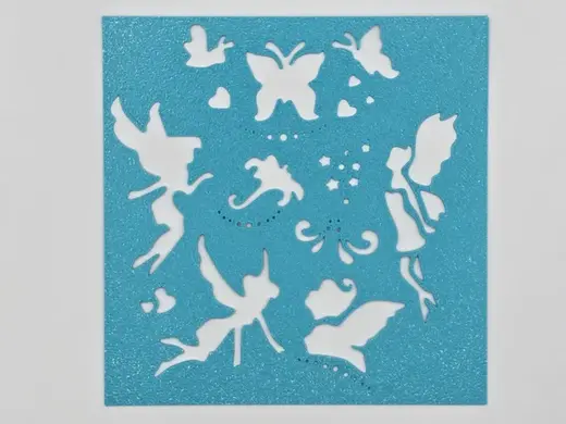 Magical Fairies and Butterflies Craft Stencil