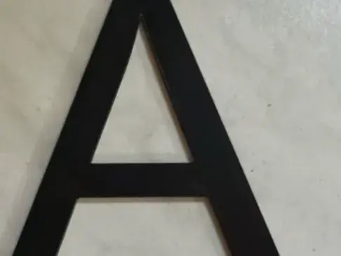 Schrift A bis Z 150mm höhe