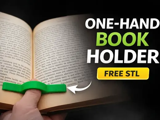 book thumb holder