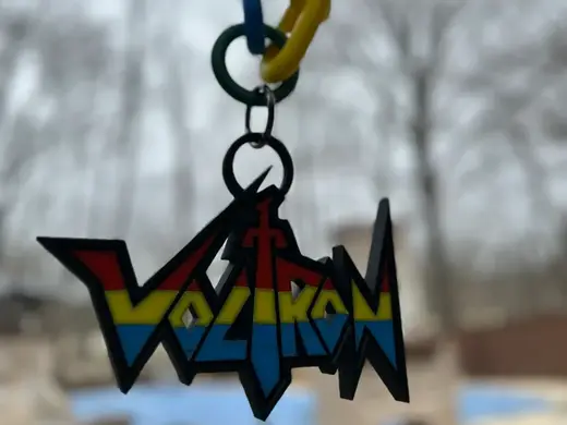 Voltron Oversized Medallion and Chain