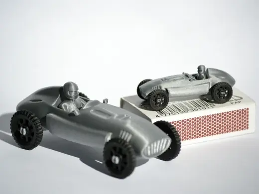 Vintage racing car