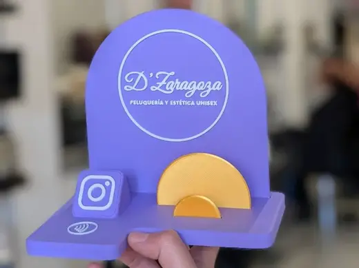 Custom Logo NFC Stand and Card Holder