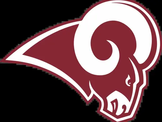 Owasso High School Rams decal iron-on transfer