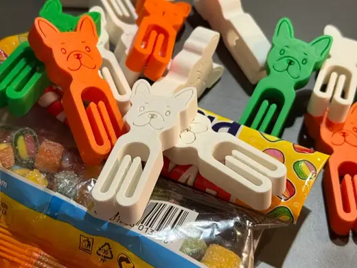 French Bulldog Bag Clip | Reusable Food Bag Clip