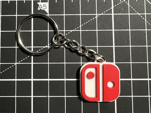 Keychain Nintendo Switch - Logo Multicolor Swap
