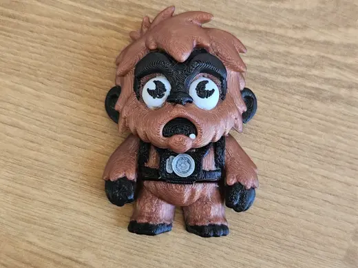 Bigfoot from the Bigfoot vlogs micro hero flexi