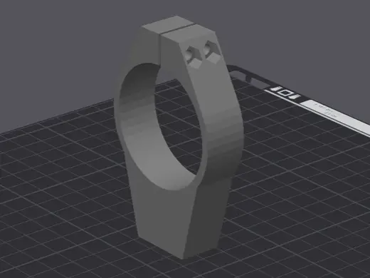 50mm C-Mount Scope Holder for Boom Arm