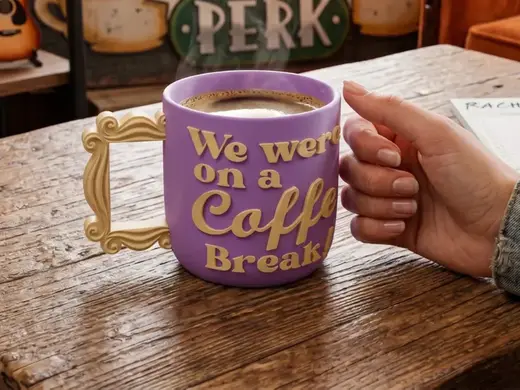 Friends TV Show Mug - "We Were on a Coffee Break!"