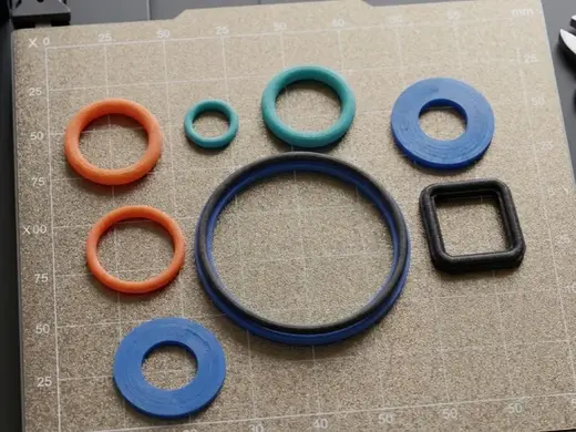 guarnizioni di varie modelli anche quadrati