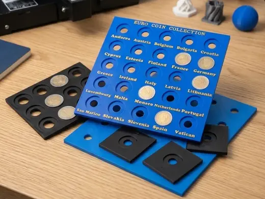 Universal Parametric Coin Holder (Euro & Global)