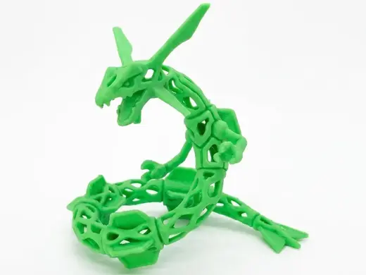 Pokémon Rayquaza Voronoï