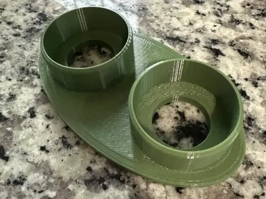 Crested Gecko Food Dish Holder