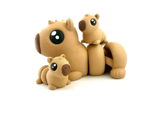 Flexi Capybara Articulated Toy